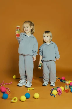 Butelka sensoryczna dwufazowa MOVE SPIRALA różowa