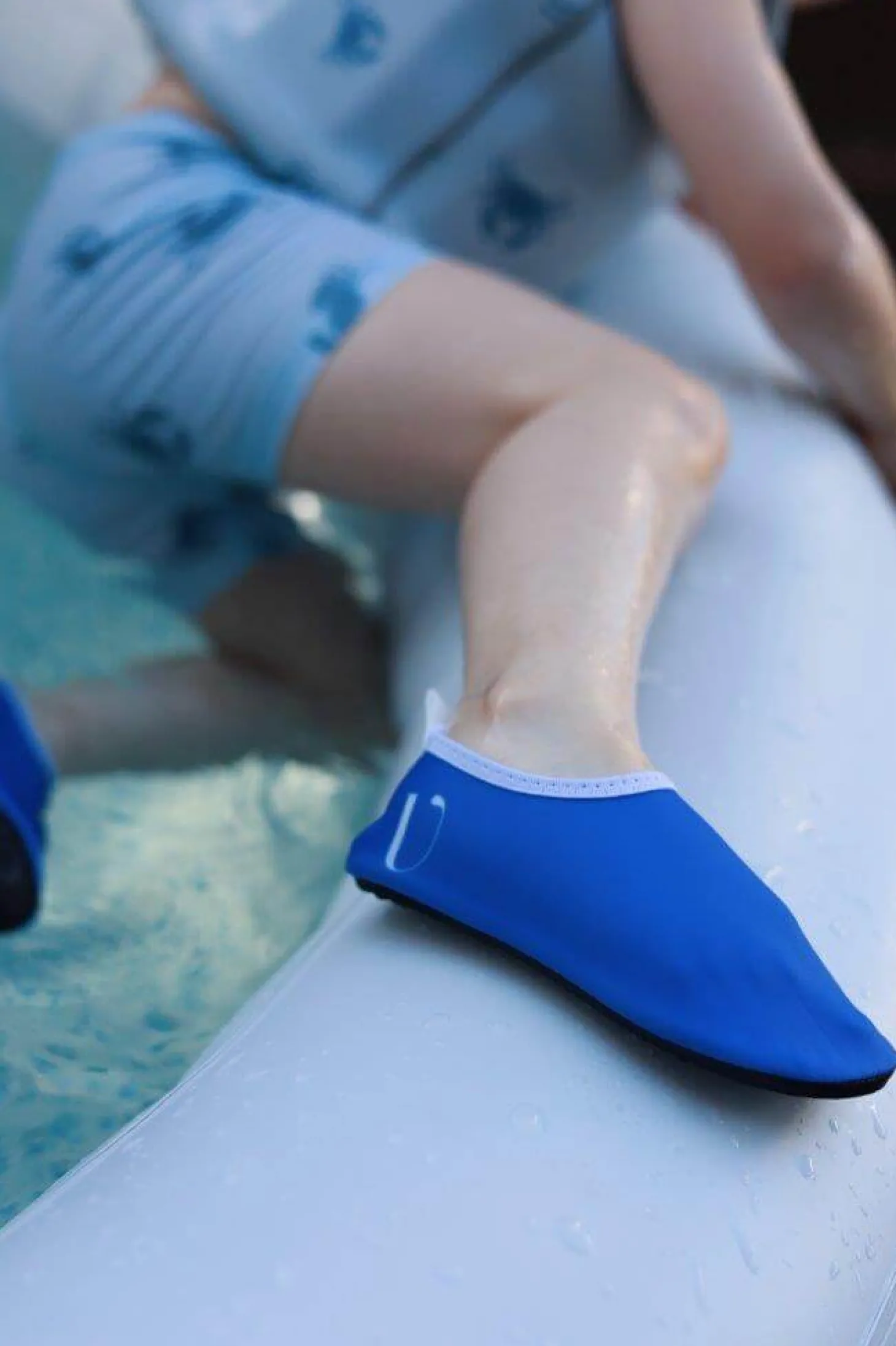 Buty do pływania UV dla dzieci Azure Blue