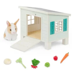 Chatka z króliczkiem i akcesoriami – Bunny Hutch Playset