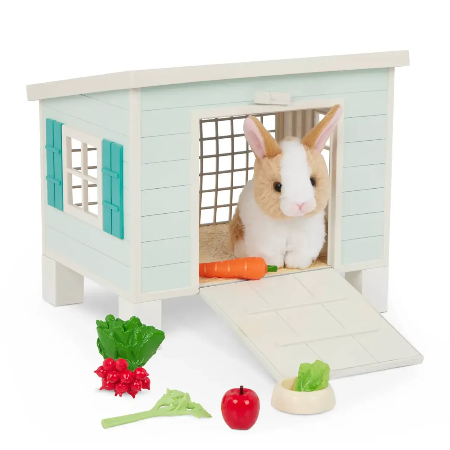 Chatka z króliczkiem i akcesoriami – Bunny Hutch Playset