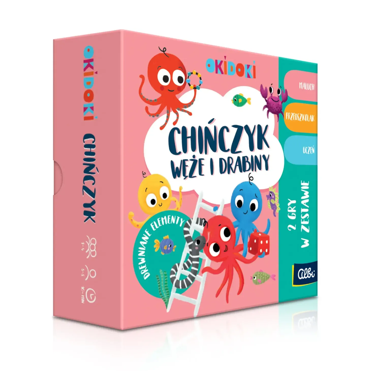 Chińczyk. Węże i drabiny - OKIDOKI