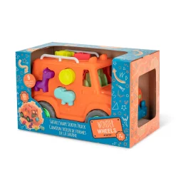 Ciężarówka Safari z klockami sorterami – Safari Shape Sorter Truck