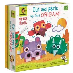 CREA DUDÙ - zestaw kreatywny dla najmłodszych - MOJE PIERWSZE ORIGAMI