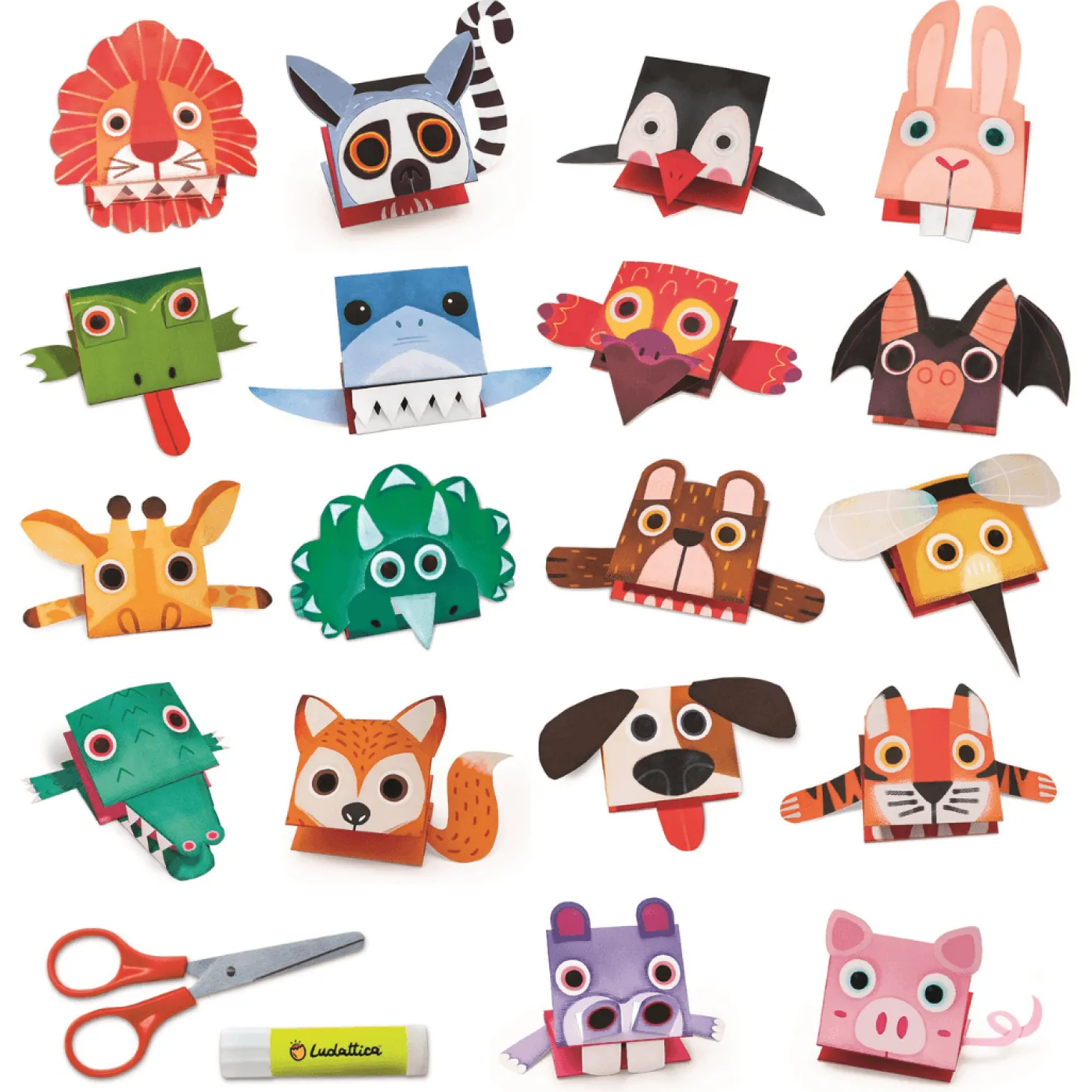 CREA DUDÙ - zestaw kreatywny dla najmłodszych - MOJE PIERWSZE ORIGAMI