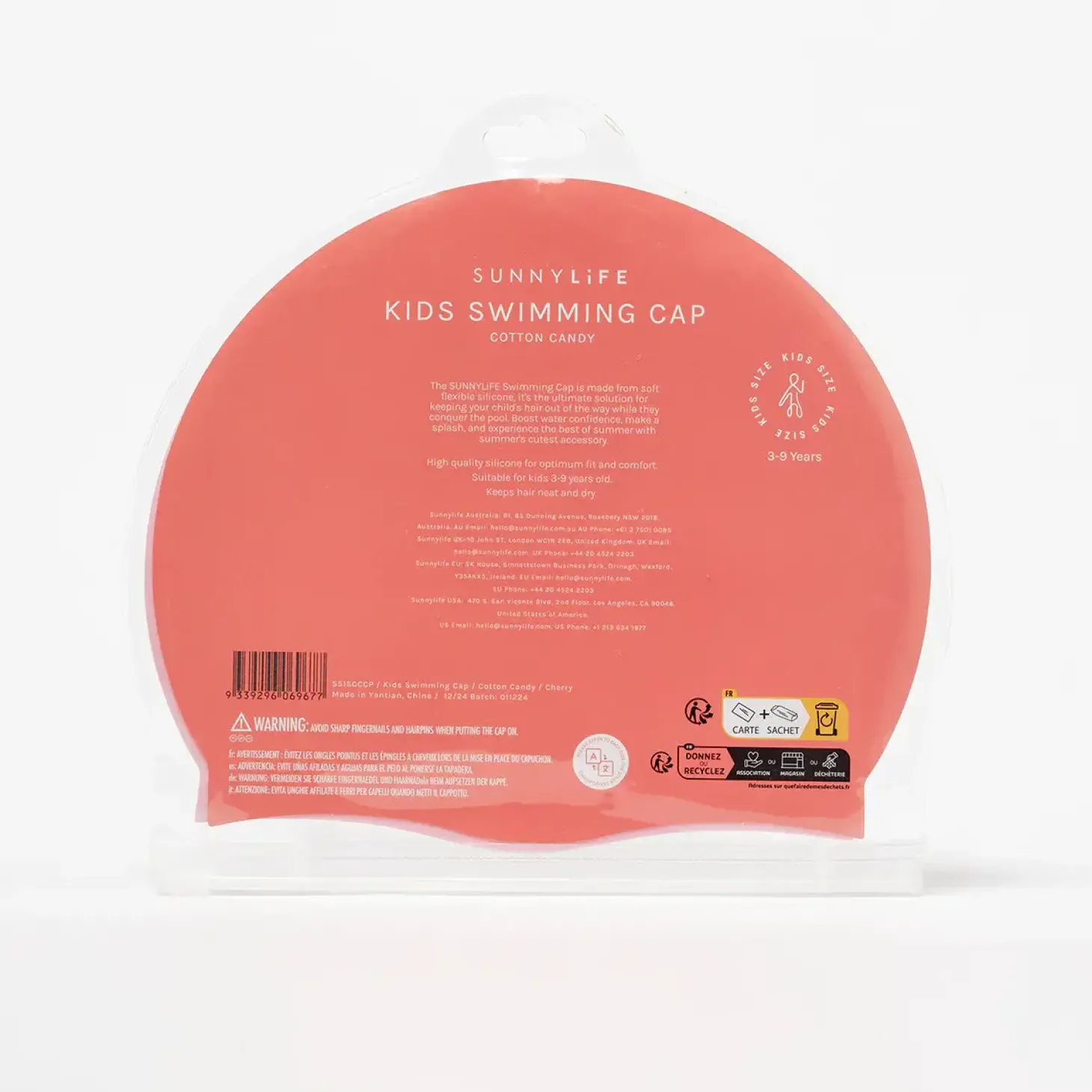 Czepek dziecięcy - Cotton Candy Cherry