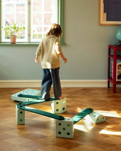 Deski balansujące Beams, 2 szt. - Ocean Mint, Forest Green