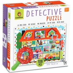 DETECTIVE PUZZLE - puzzle, gra detektywistyczna - MÓJ DOM