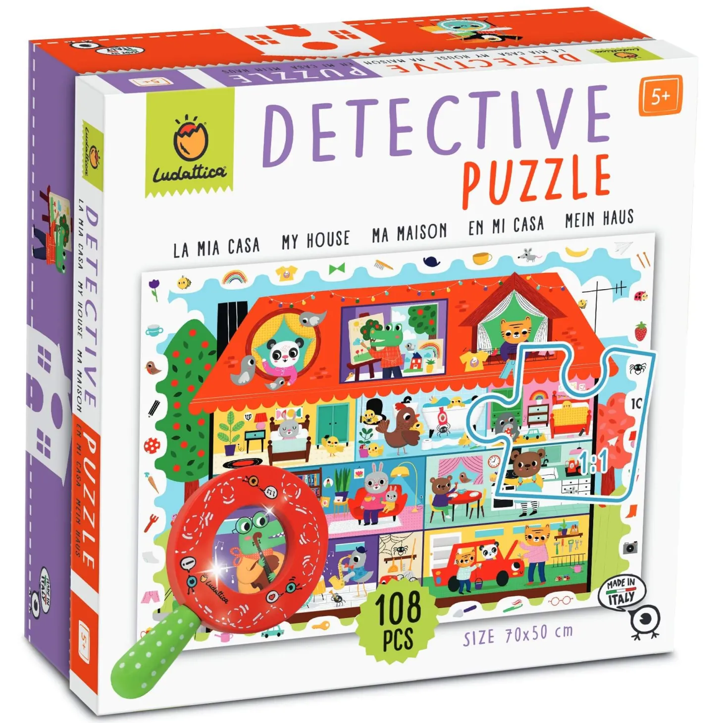 DETECTIVE PUZZLE - puzzle, gra detektywistyczna - MÓJ DOM