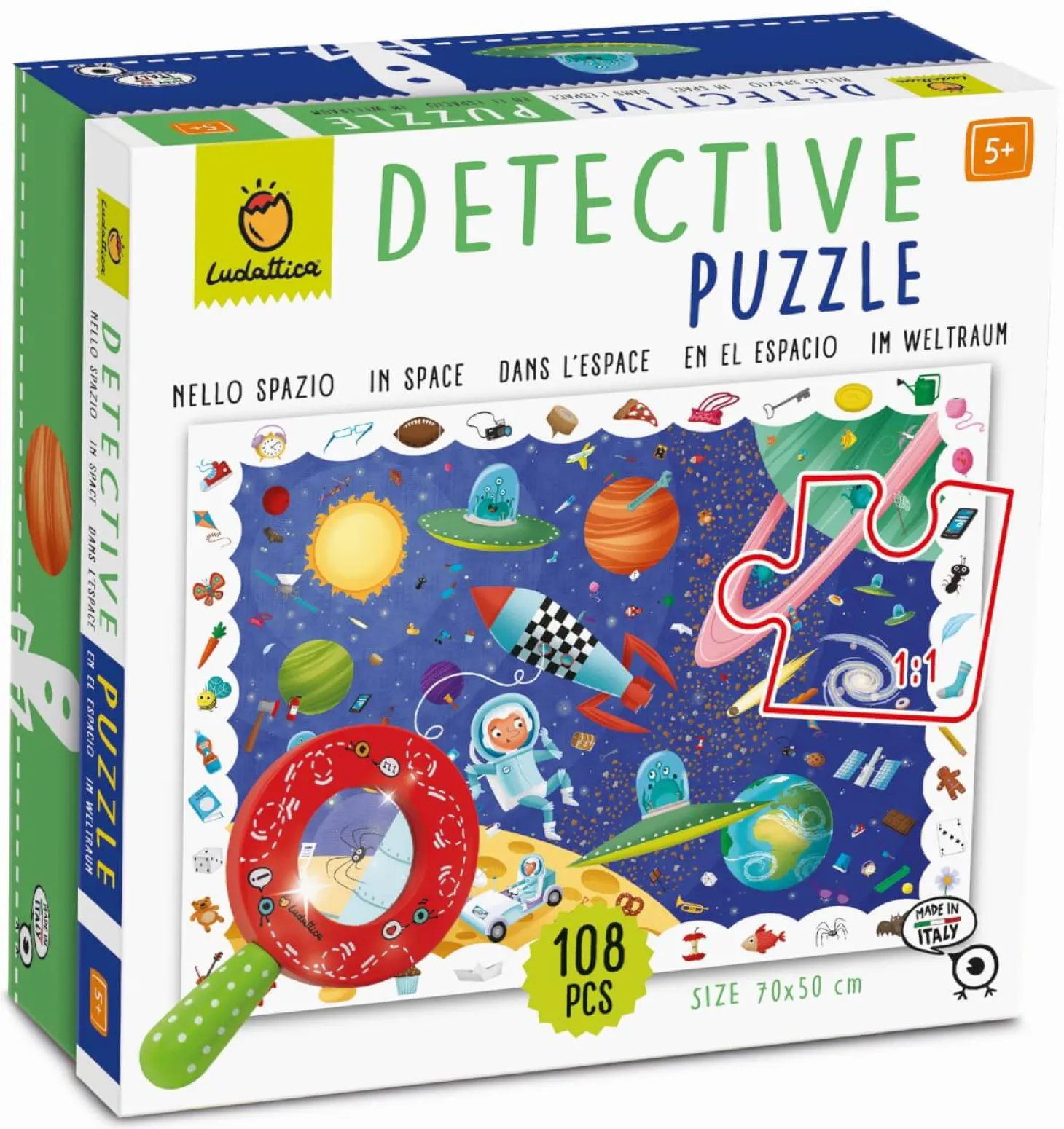 DETECTIVE PUZZLE - puzzle, gra detektywistyczna - KOSMOS