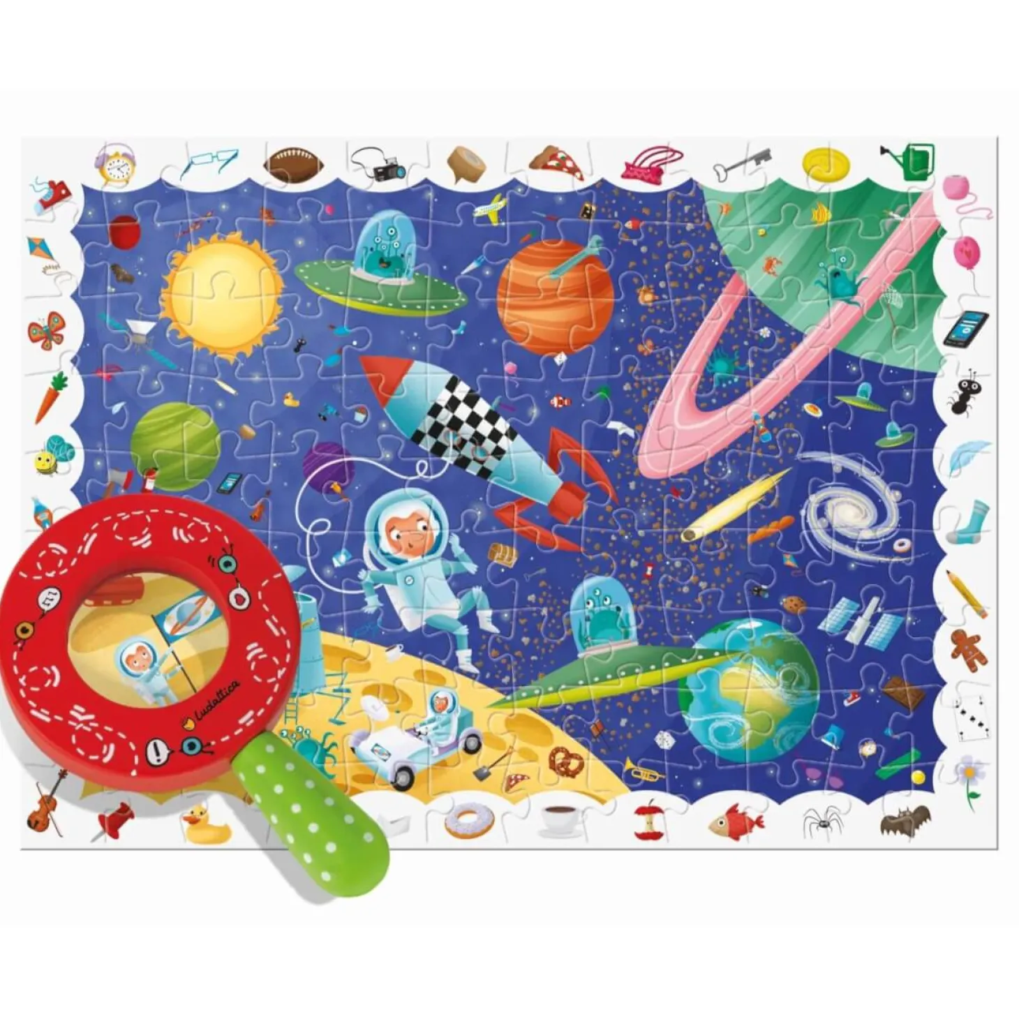 DETECTIVE PUZZLE - puzzle, gra detektywistyczna - KOSMOS