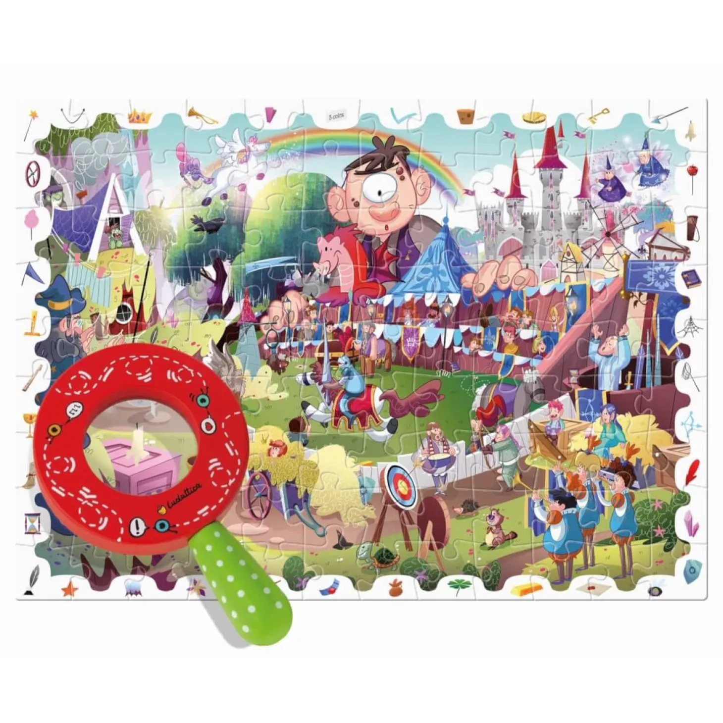 DETECTIVE PUZZLE - puzzle, gra detektywistyczna - BAŚNIOWA KRAINA