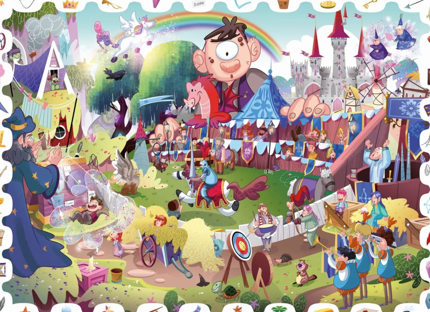 DETECTIVE PUZZLE - puzzle, gra detektywistyczna - BAŚNIOWA KRAINA