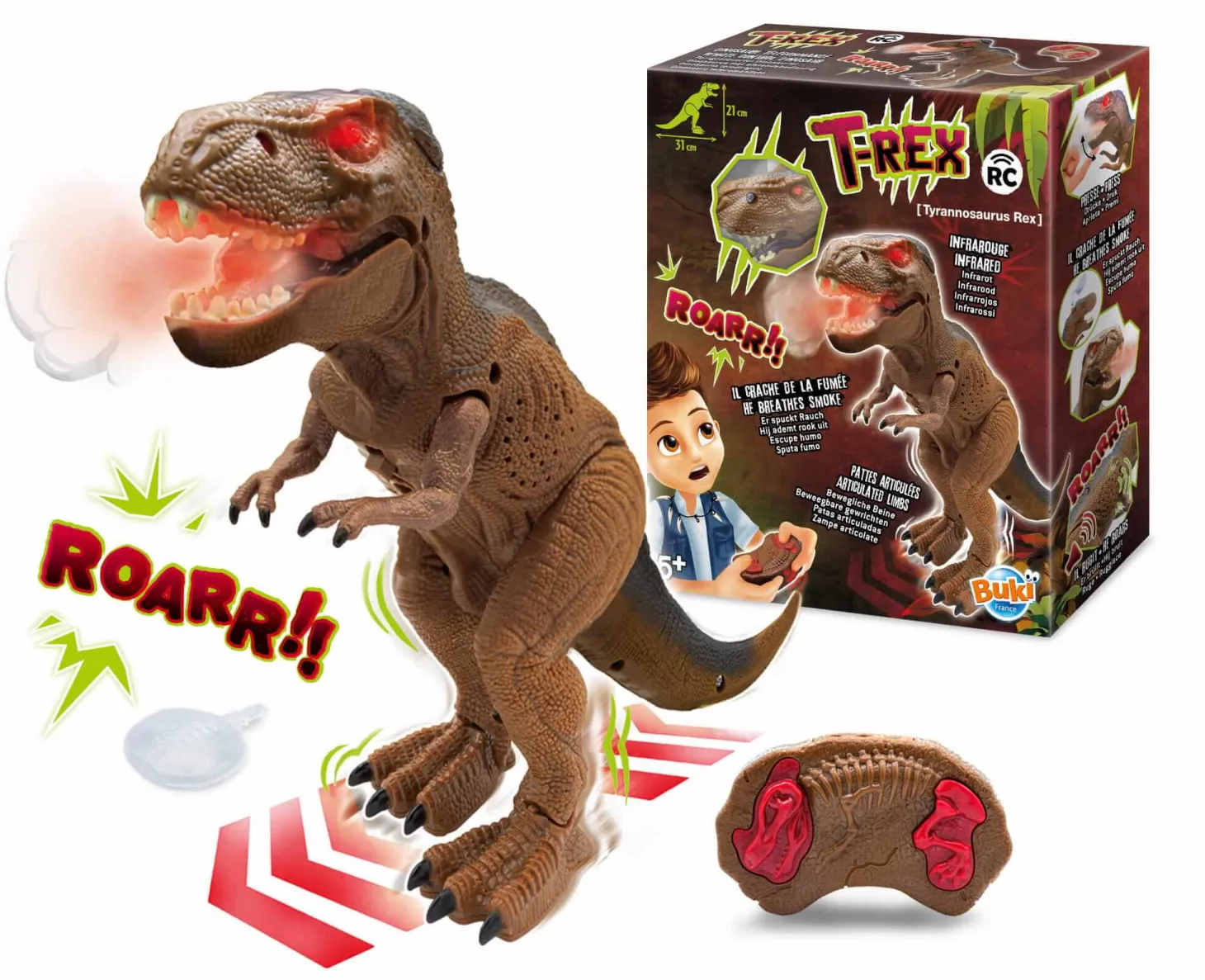 Dinozaur T-REX zdalnie sterowany