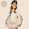 Dmuchane koło do pływania dla dzieci 3-6 lat (15-30 kg) - beżowe