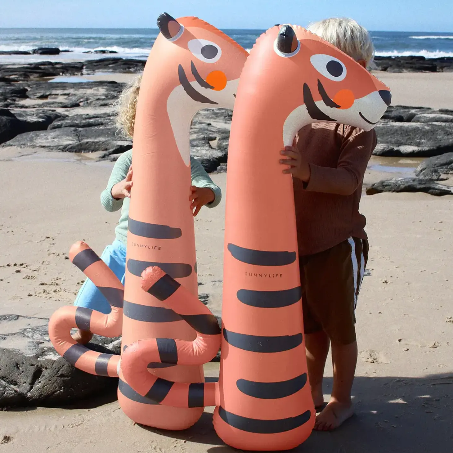 Dmuchane makarony do pływania - Tino the Tiger, 2szt.
