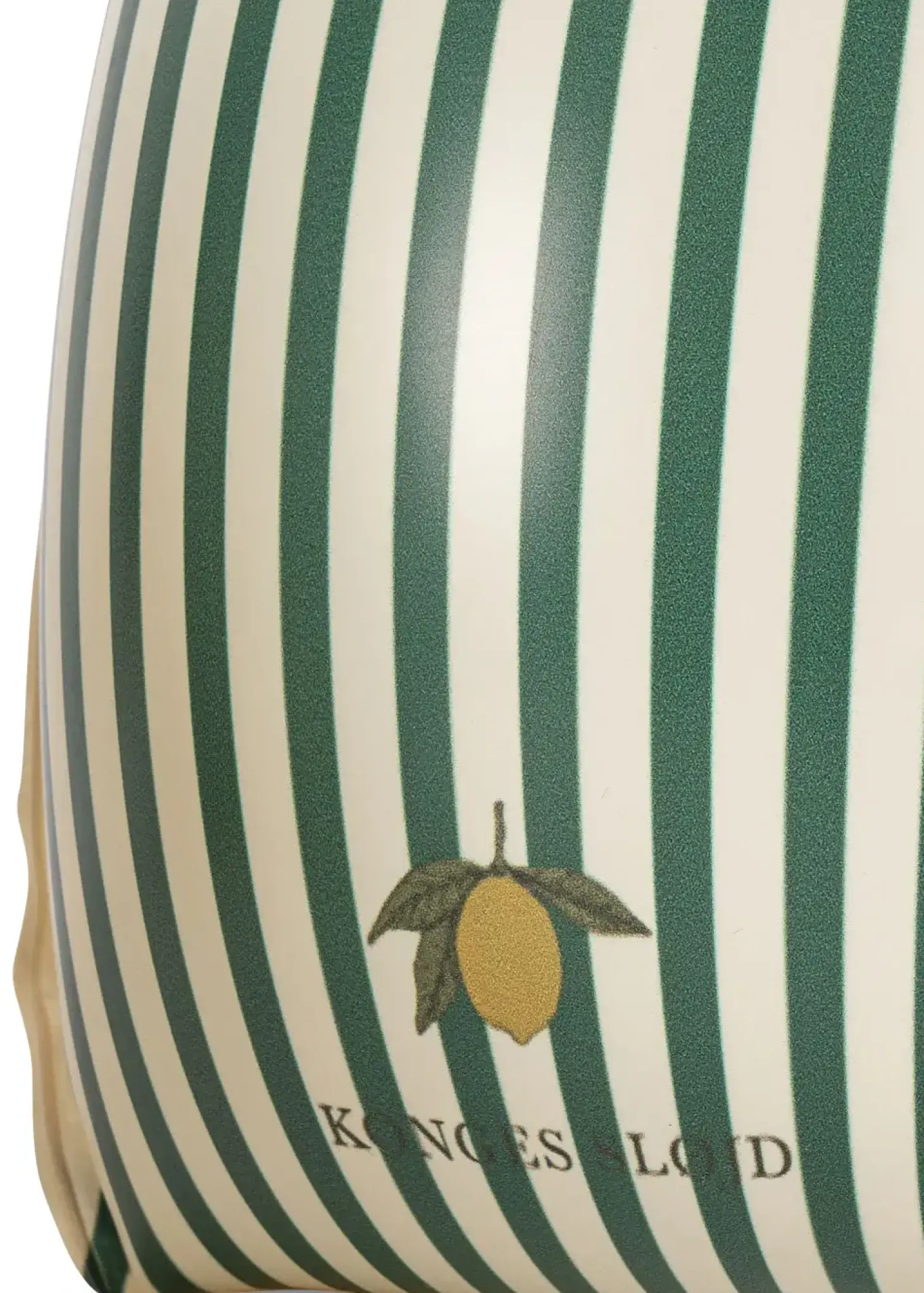 Dmuchane rękawki do pływania - green stripe