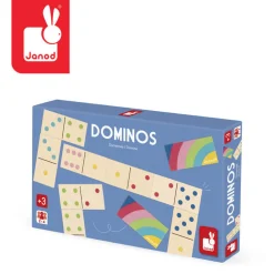 Domino drewniane 3+