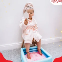 Domowe spa dla stóp z miską, przybornikiem i galaretką Gelli Spa, 5+