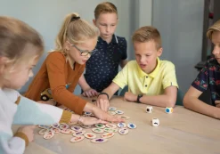 Drewniana gra edukacyjna Znajdź rybkę