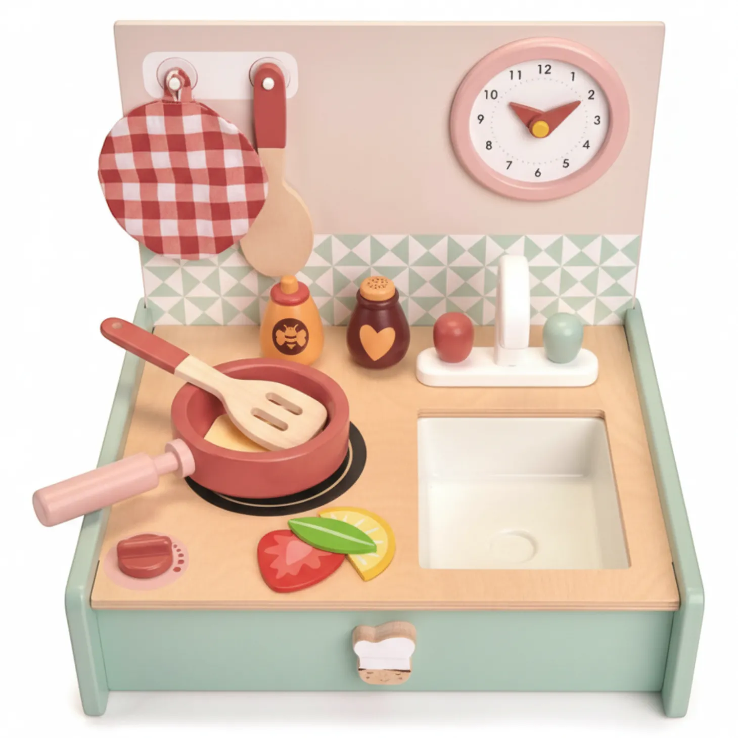 Drewniana kuchnia przenośna, Mini Chef