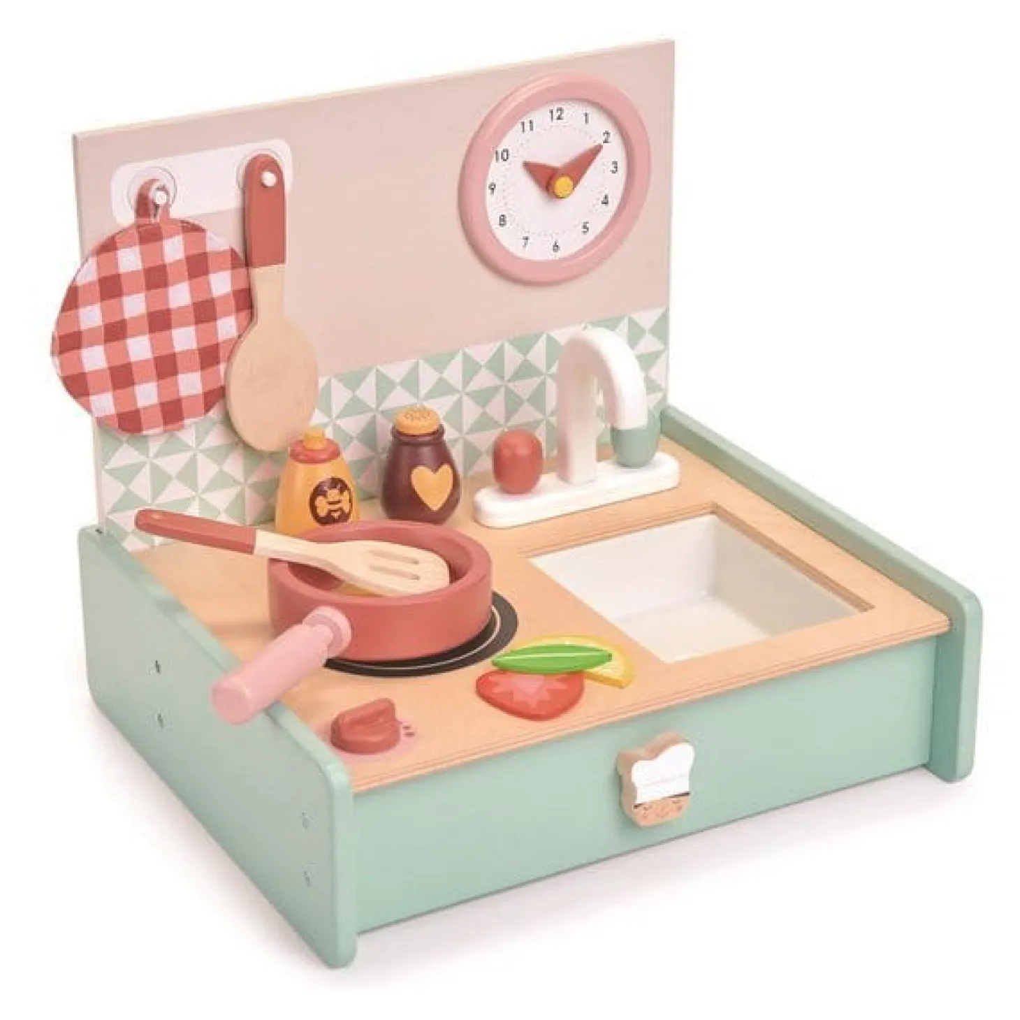 Drewniana kuchnia przenośna, Mini Chef