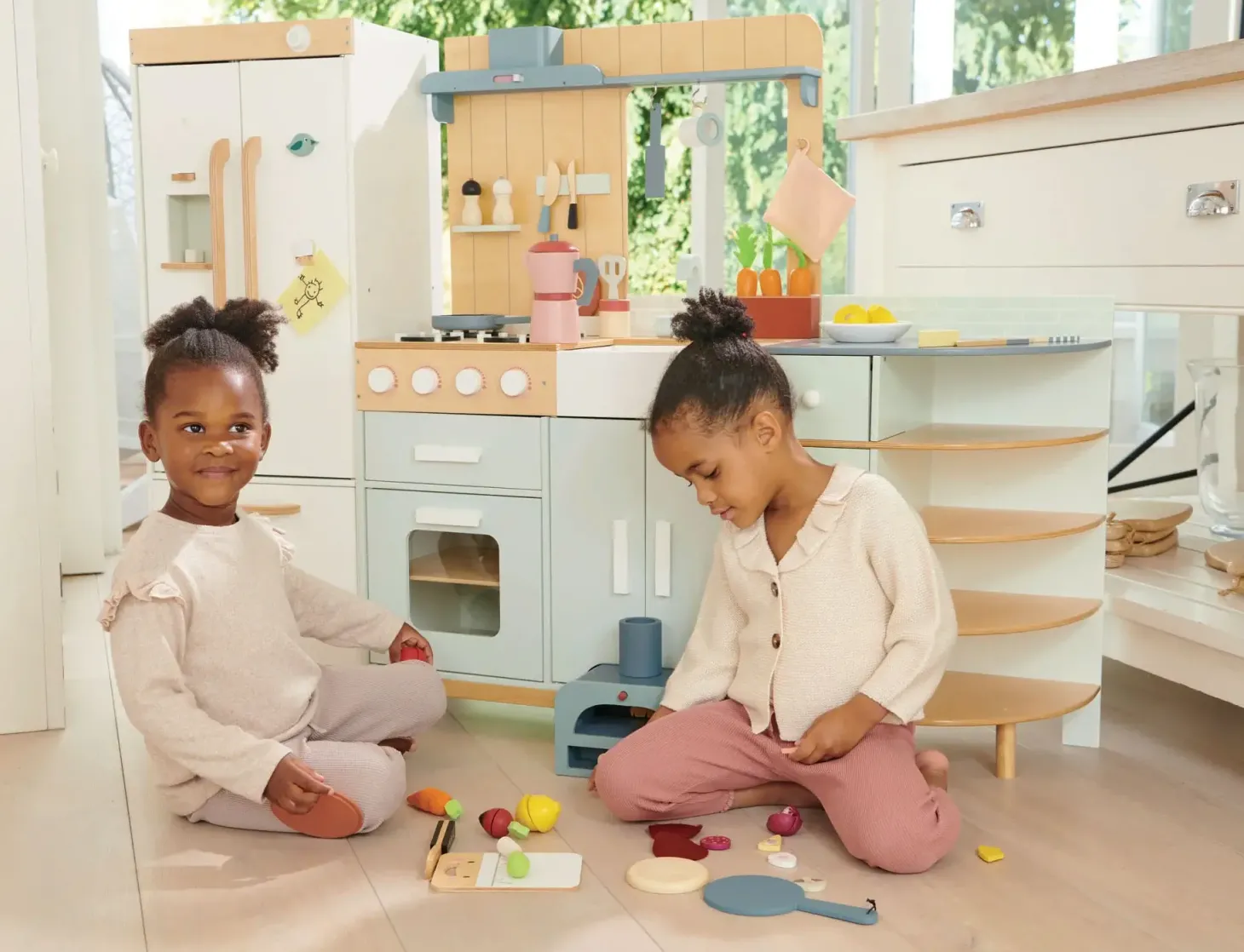 Drewniana kuchnia XXL z piekarnikiem La Fiamma Grand Kitchen