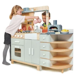 Drewniana kuchnia XXL z piekarnikiem La Fiamma Grand Kitchen