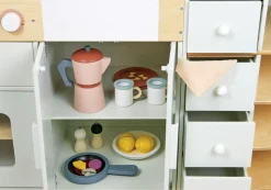 Drewniana kuchnia XXL z piekarnikiem La Fiamma Grand Kitchen