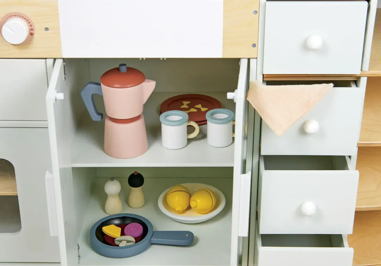 Drewniana kuchnia XXL z piekarnikiem La Fiamma Grand Kitchen