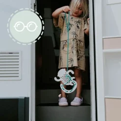 Drewniana przeplatanka - Małpka Tosia