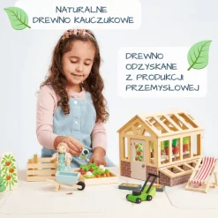 Drewniana szklarnia