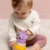 Drewniana zabawka piramida Paw