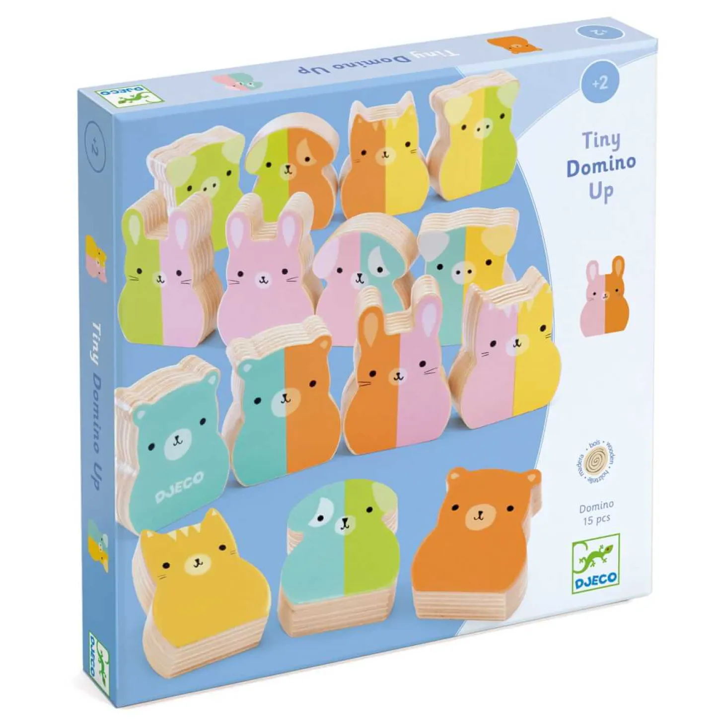 Drewniane Domino Tiny-up