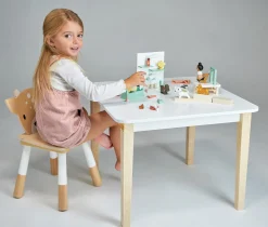 Drewniane figurki do zabawy - salon piękności dla psów