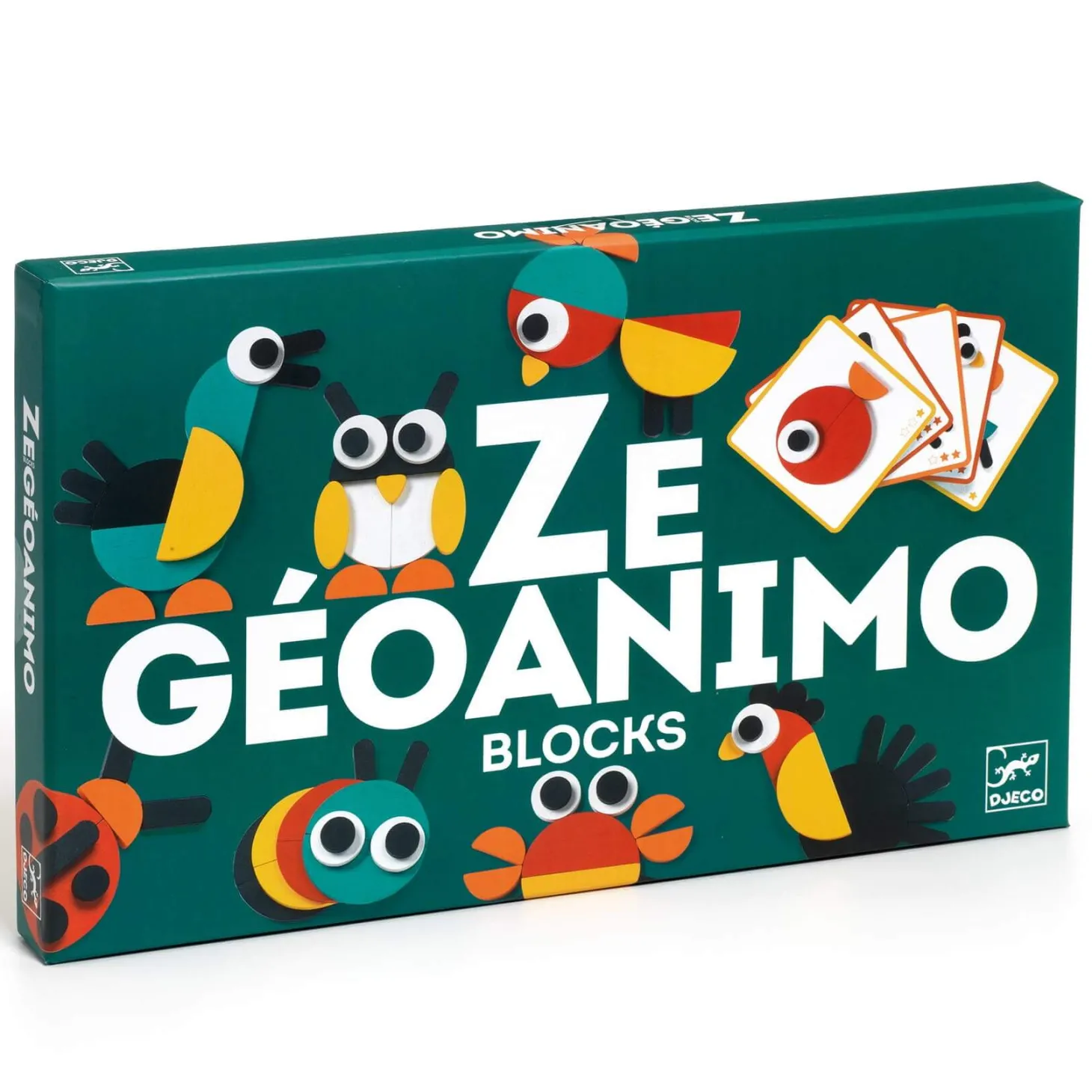 Drewniane kształty ZWIERZĄTKA 3+