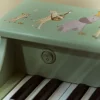 Drewniane pianino zielone Safari Friends FSC