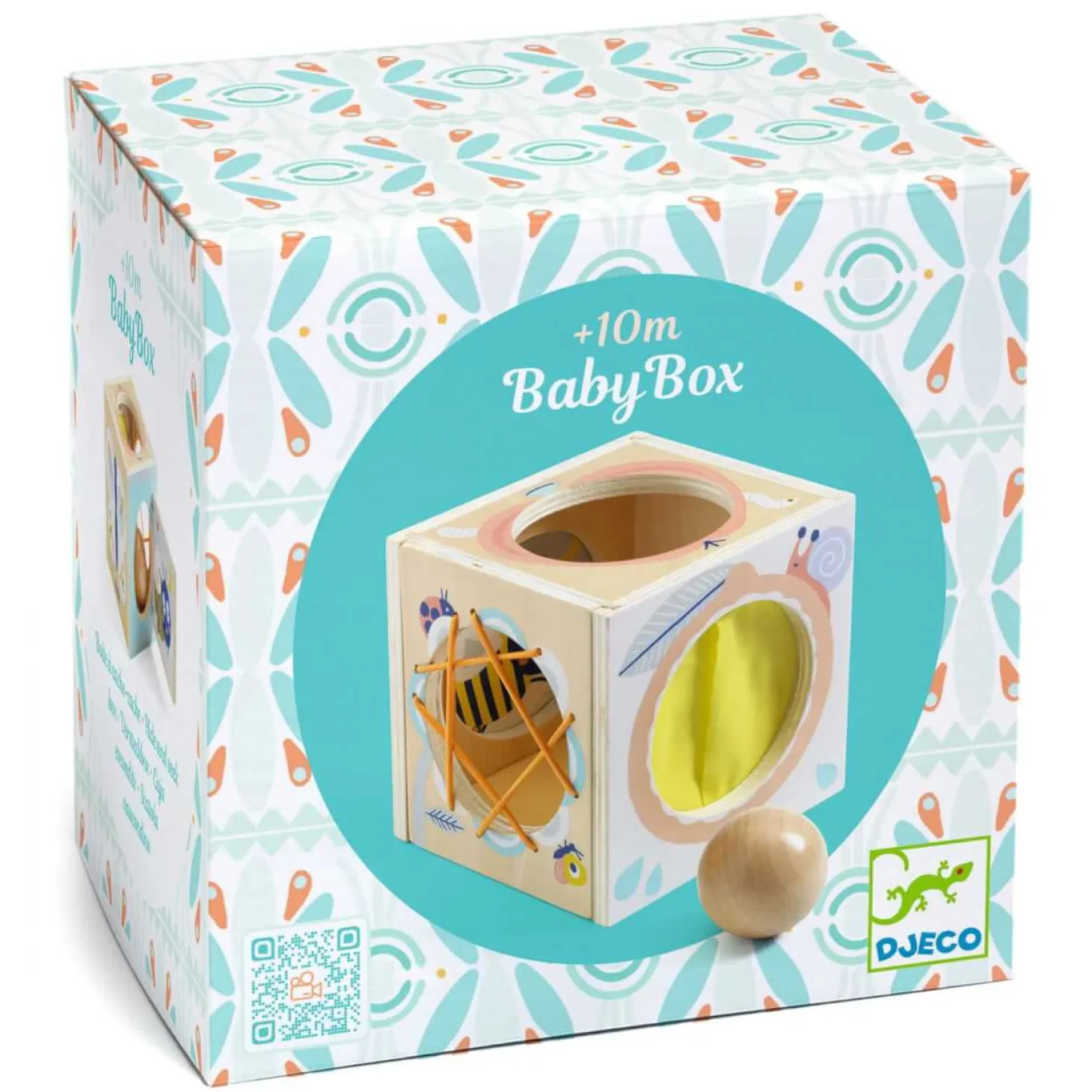 Drewniane pudełko sensoryczne BABYBOX