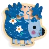 Drewniane puzzle w ramce JEŻ