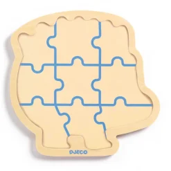 Drewniane puzzle w ramce JEŻ
