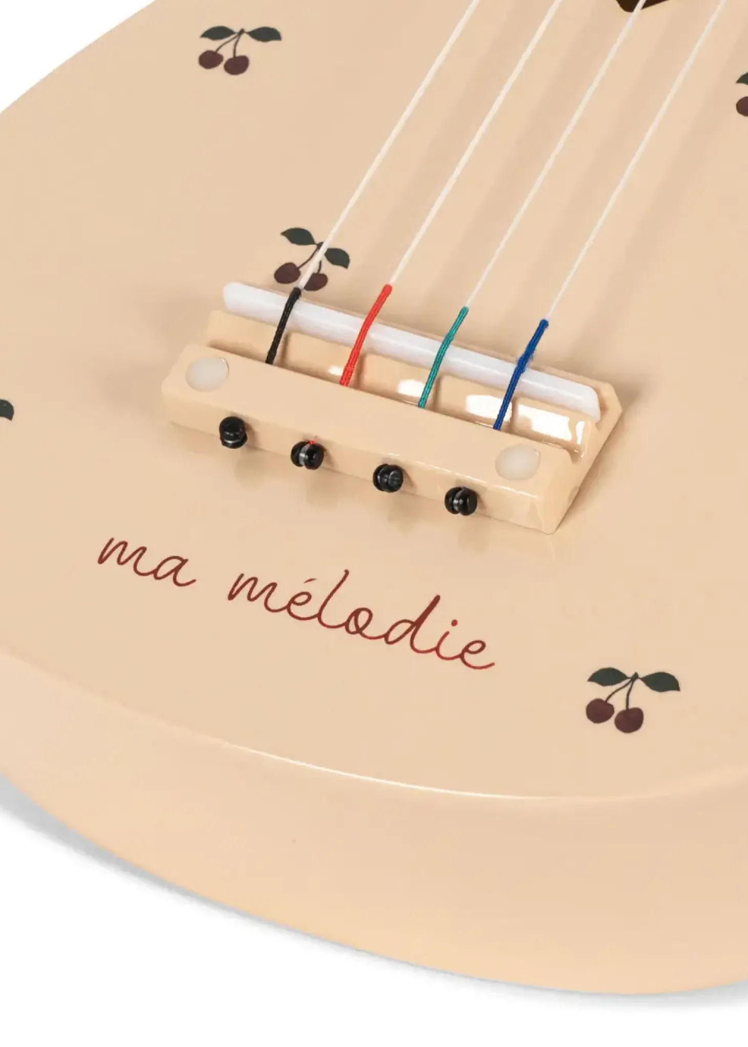 Drewniane ukulele Glossy FSC - Cherry