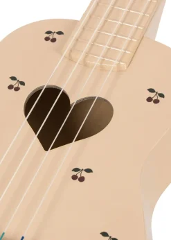 Drewniane ukulele Glossy FSC - Cherry