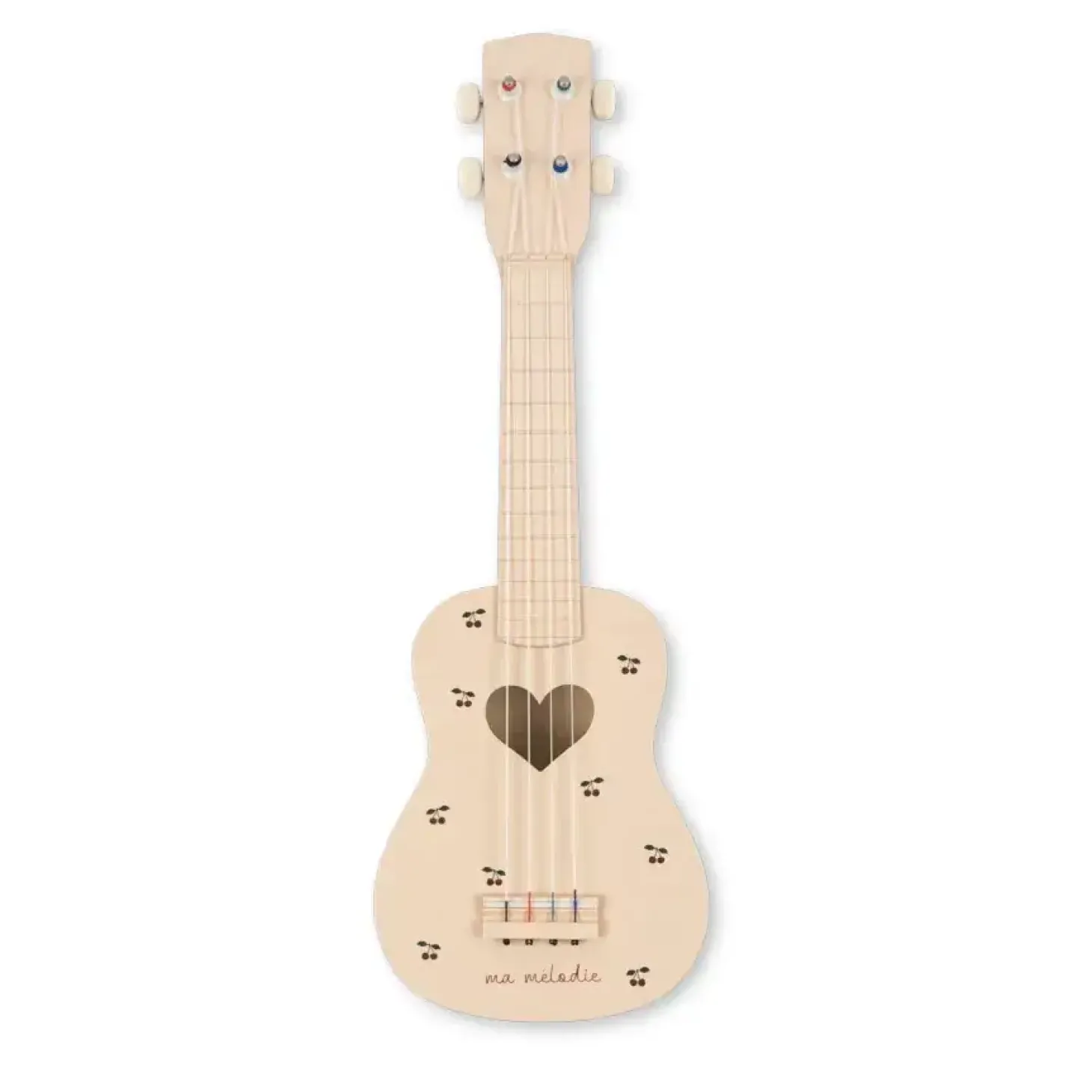 Drewniane ukulele Glossy FSC - Cherry
