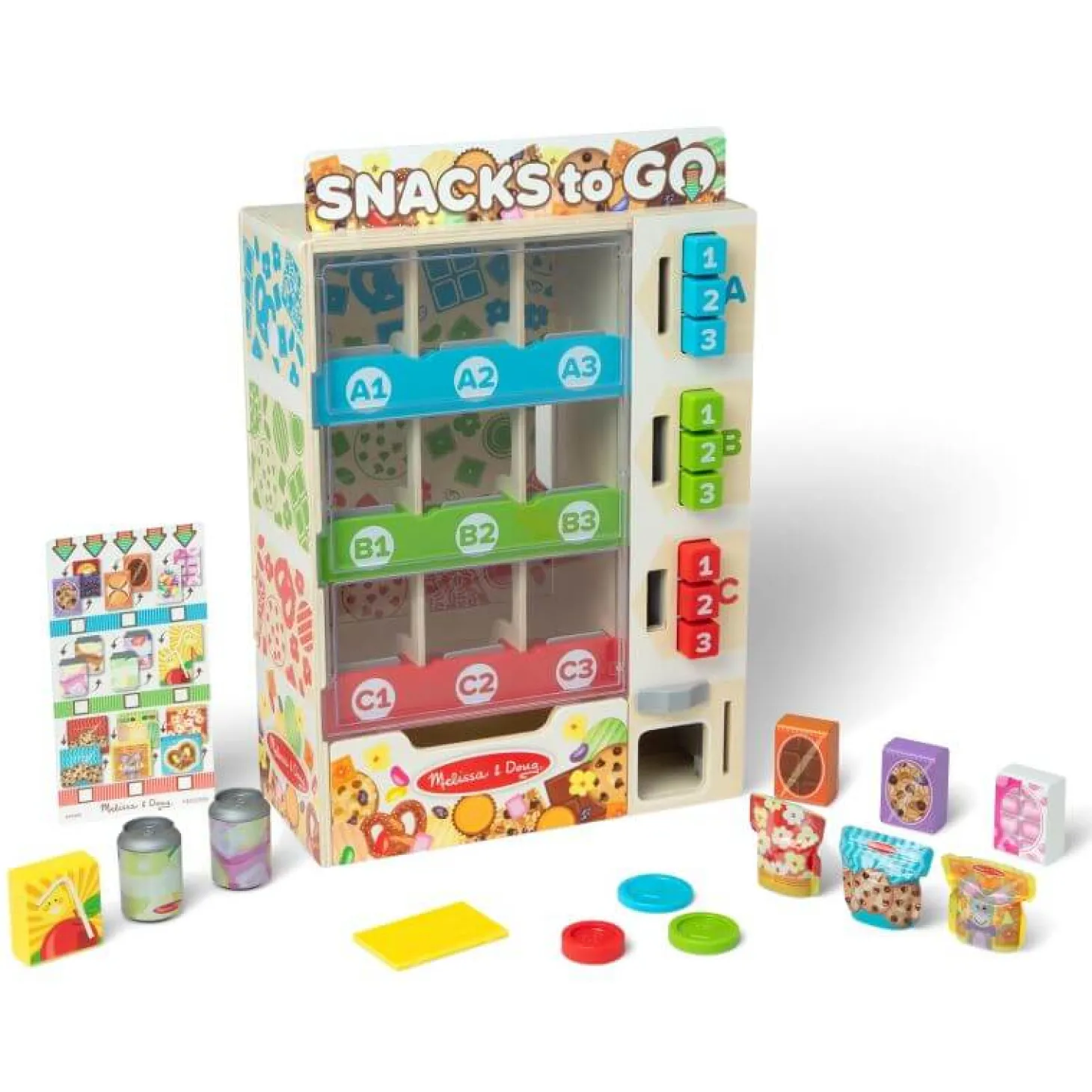 Drewniany automat Snack to Go