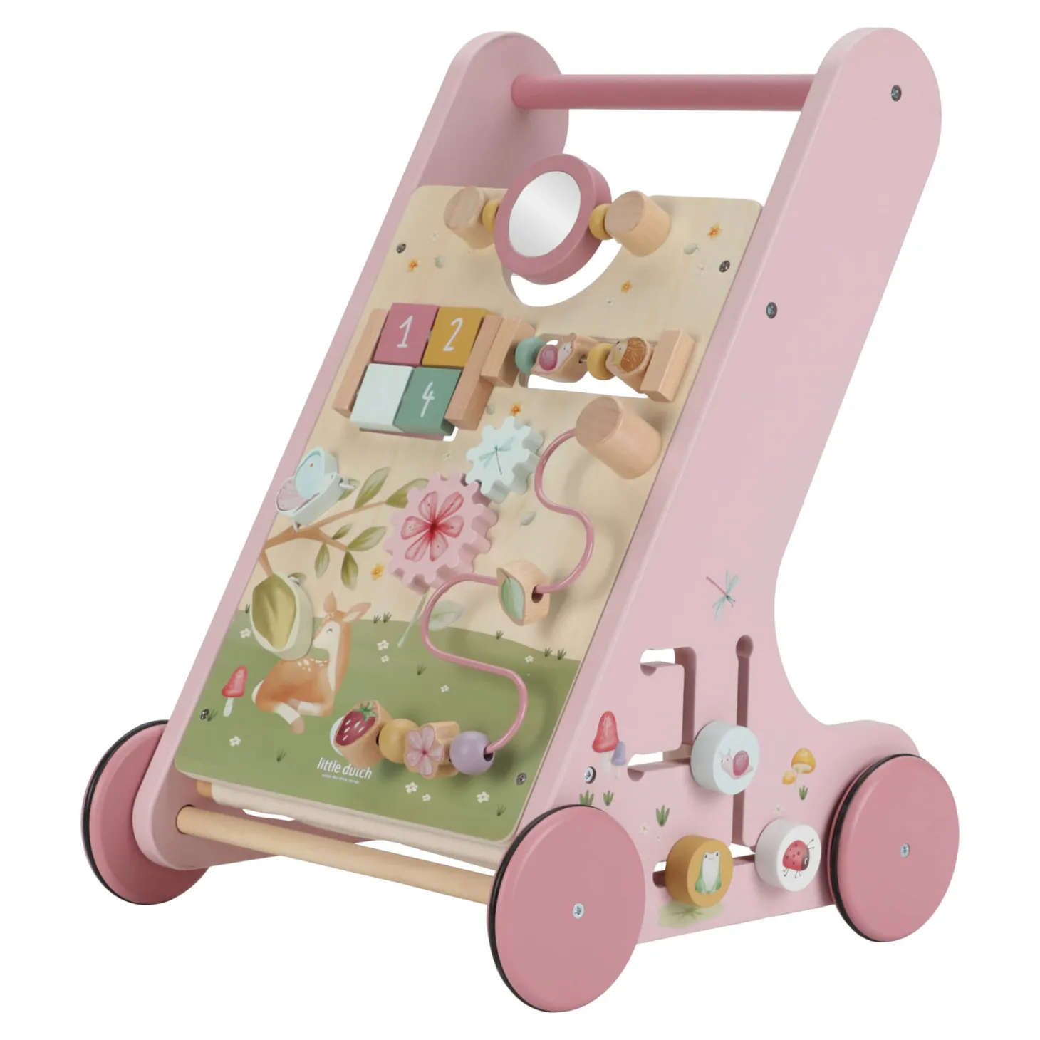 Drewniany chodzik edukacyjny Fairy Garden FSC