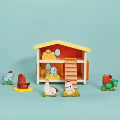 Drewniany domek Farma Mój pierwszy kurnik 18 m+