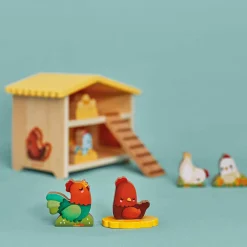 Drewniany domek Farma Mój pierwszy kurnik 18 m+