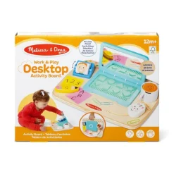 Drewniany laptop edukacyjny dla najmłodszych