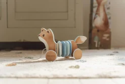 Drewniany lisek do ciągnięcia Forest Friends FSC