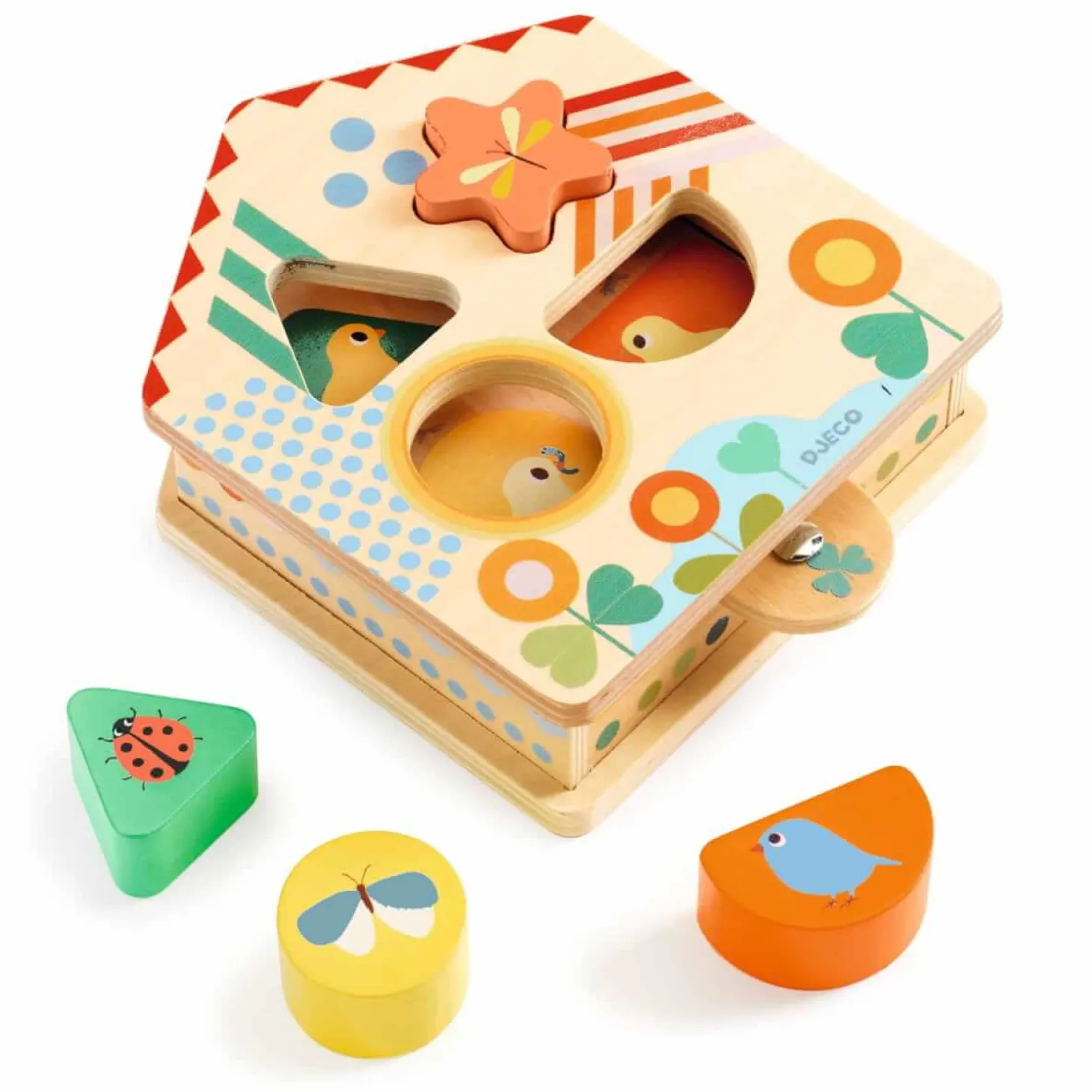 Drewniany sorter DOMEK