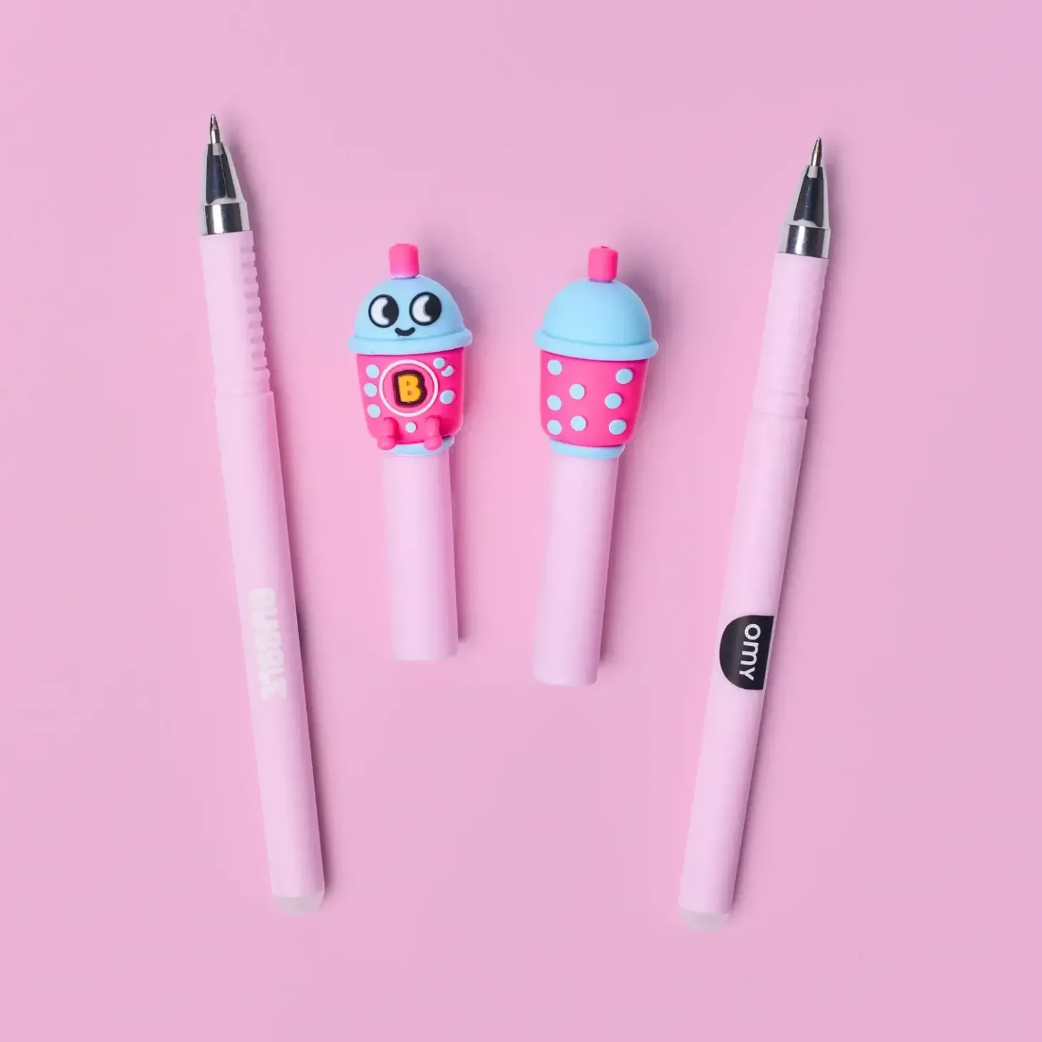 Długopis ścieralny 2szt. - Yuki & Bubble
